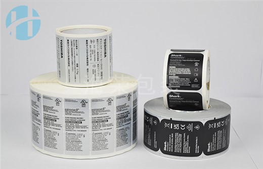 啞銀不干膠標簽，萊克電氣的精致之選