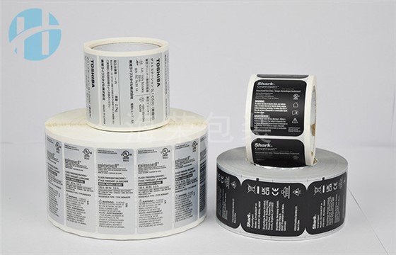 亞銀不干膠標(biāo)簽