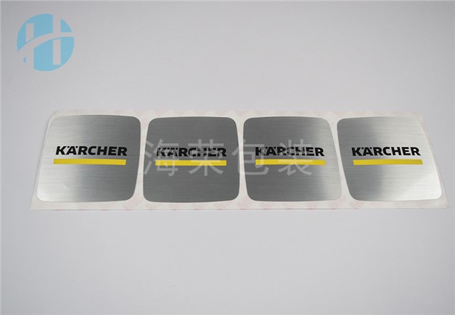 不干膠標簽-拉絲銀