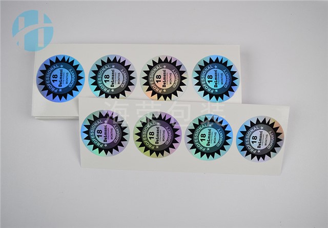 不干膠標簽-鐳射膜