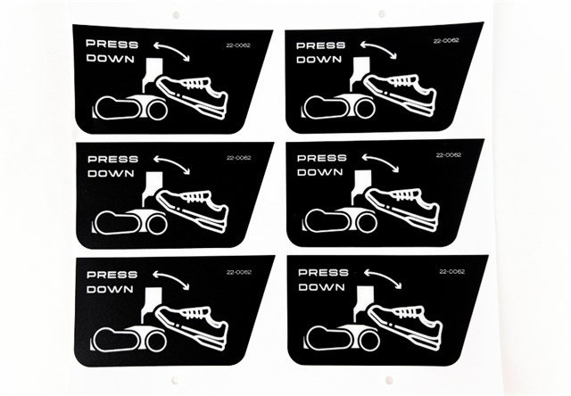 不干膠標簽-磨砂PC