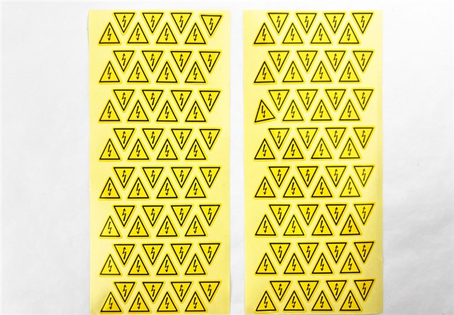 不干膠標簽-警示貼