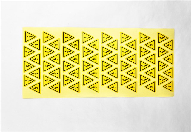 不干膠標簽-警示貼