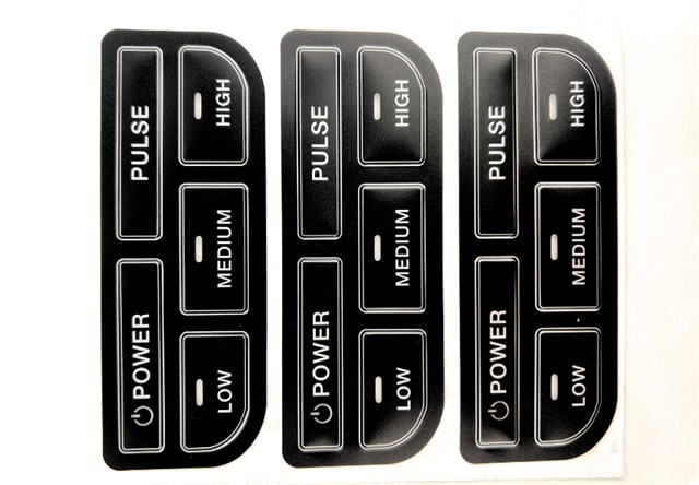 控制開關(guān)貼-透明PET