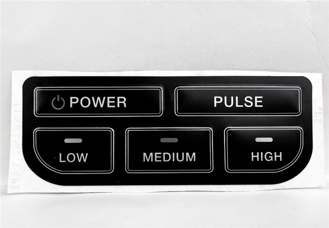 控制開關(guān)貼-透明PET