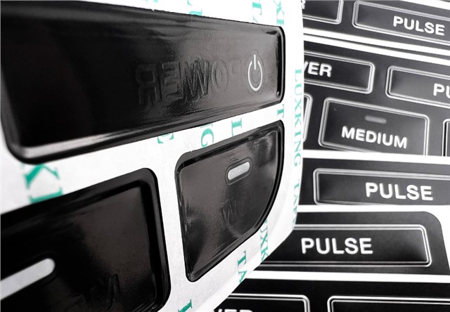 控制開關(guān)貼-透明PET