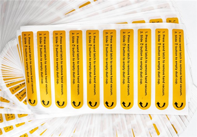 不干膠標(biāo)簽-推桿貼紙