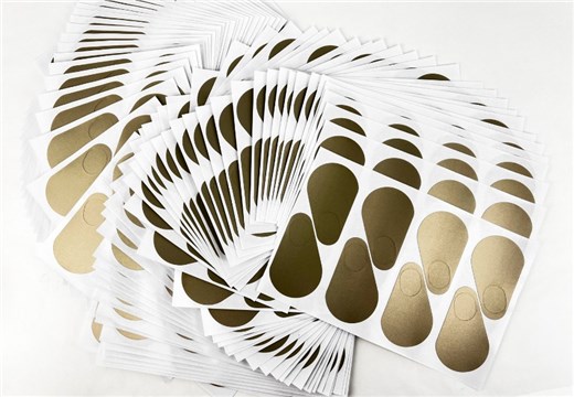 不干膠標簽-地刷蓋裝飾片