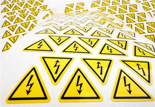 不干膠標簽-警示貼