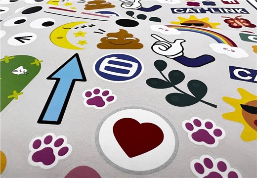 不干膠標簽-卡通貼