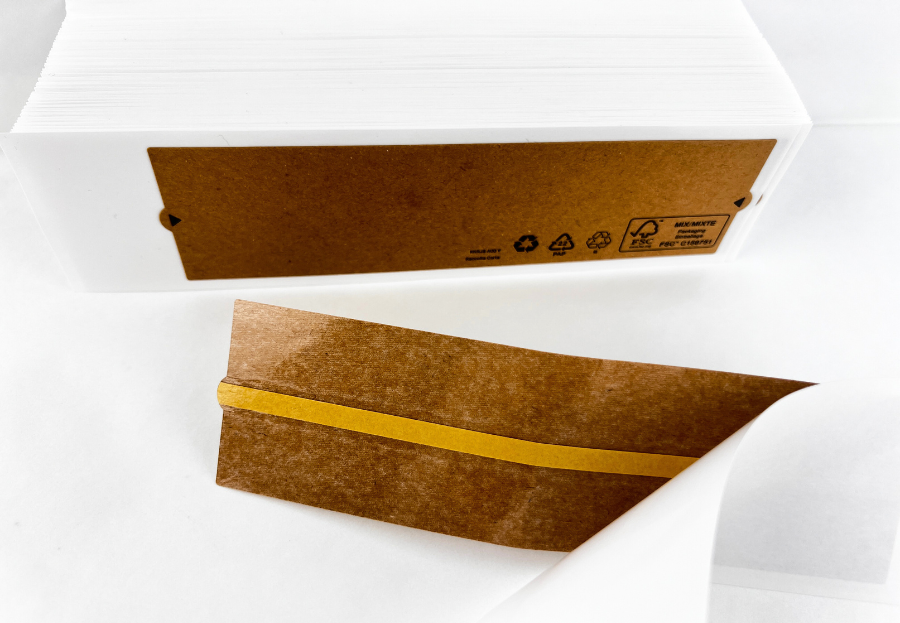 不干膠標(biāo)簽-牛皮紙