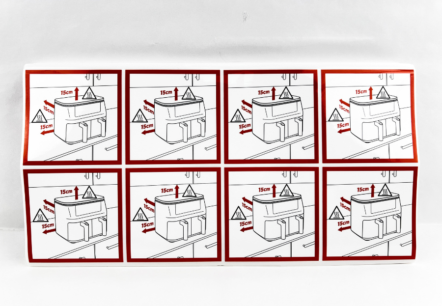 不干膠標簽-距離貼紙