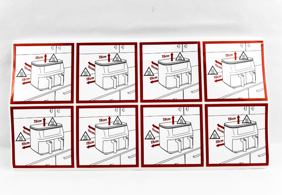 不干膠標簽-距離貼紙