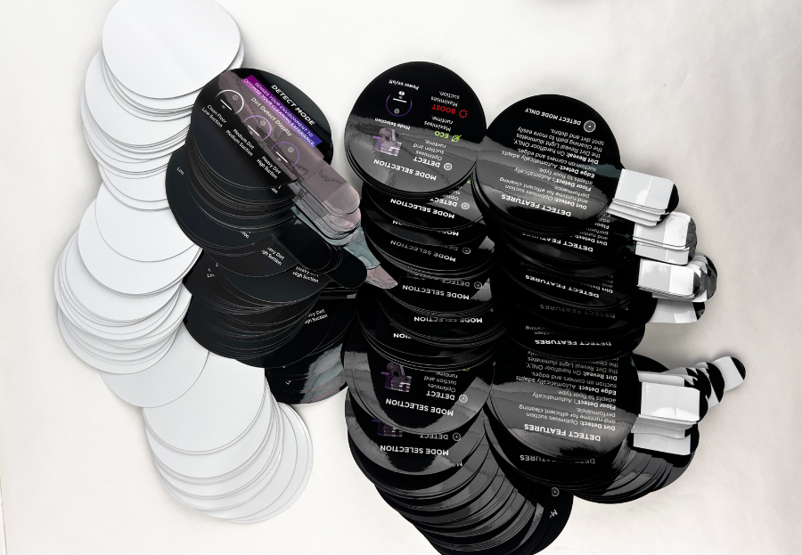 顯示器貼紙-透明PET