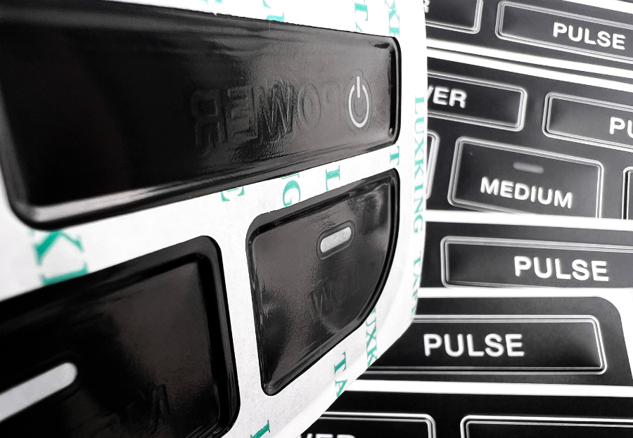 控制開(kāi)關(guān)貼-透明PET