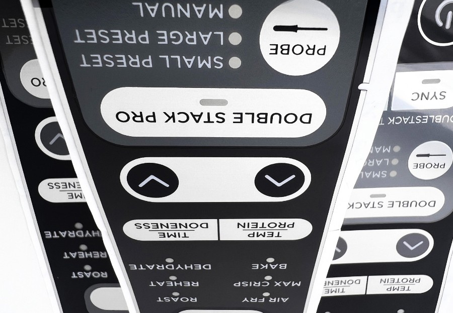 控制面貼-透明PET